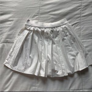 lululemon athletica White Pleated Skater Skirt